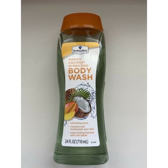 Member's Mark MANGO COCONUT Hydrating Body Wash 24 fl oz Discontinued BRAND NEW - Picture 1 of 2